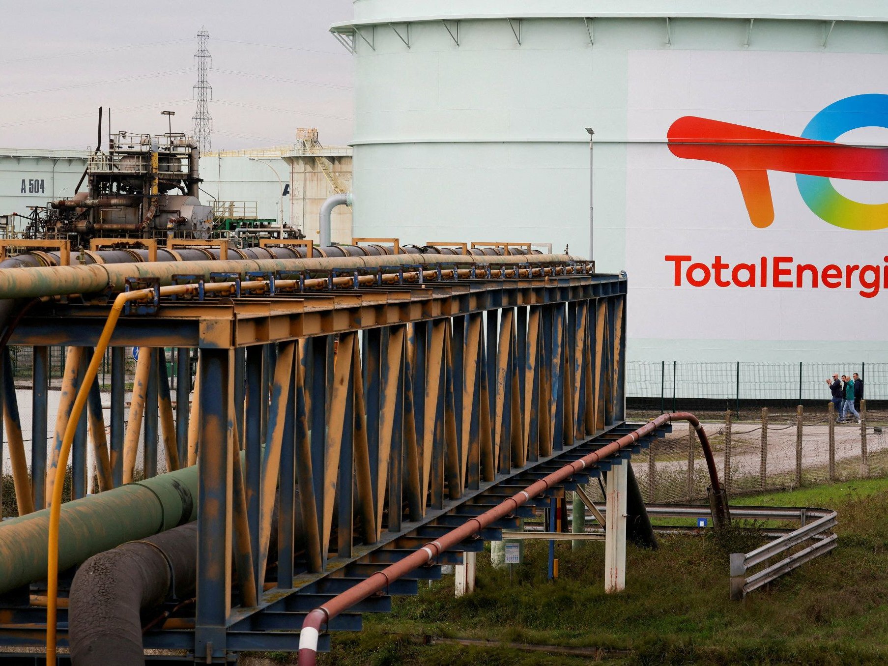 TotalEnergies industrial energy infrastructure