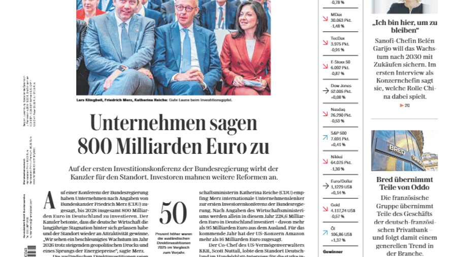 PDF: Handelsblatt vom 21. Oktober 2026