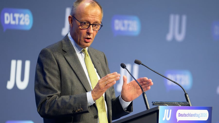 Auftritt vor Parteinachwuchs: Merz attackiert Schwesig: „Herabsetzung“ nicht akzeptabel
