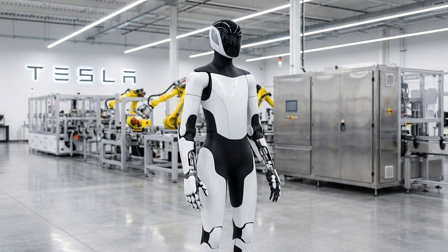 Elektroautohersteller: Deutsche Tesla-Mitarbeiter sollen humanoide Roboter einarbeiten, die sie ersetzen könnten