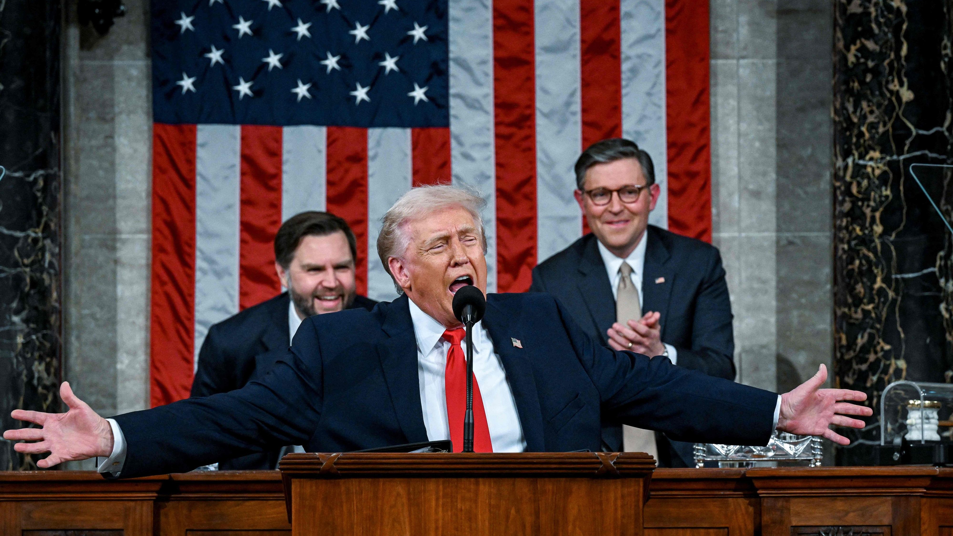 Rede zur Lage der Nation: Trump bleibt auf Konfrontationskurs