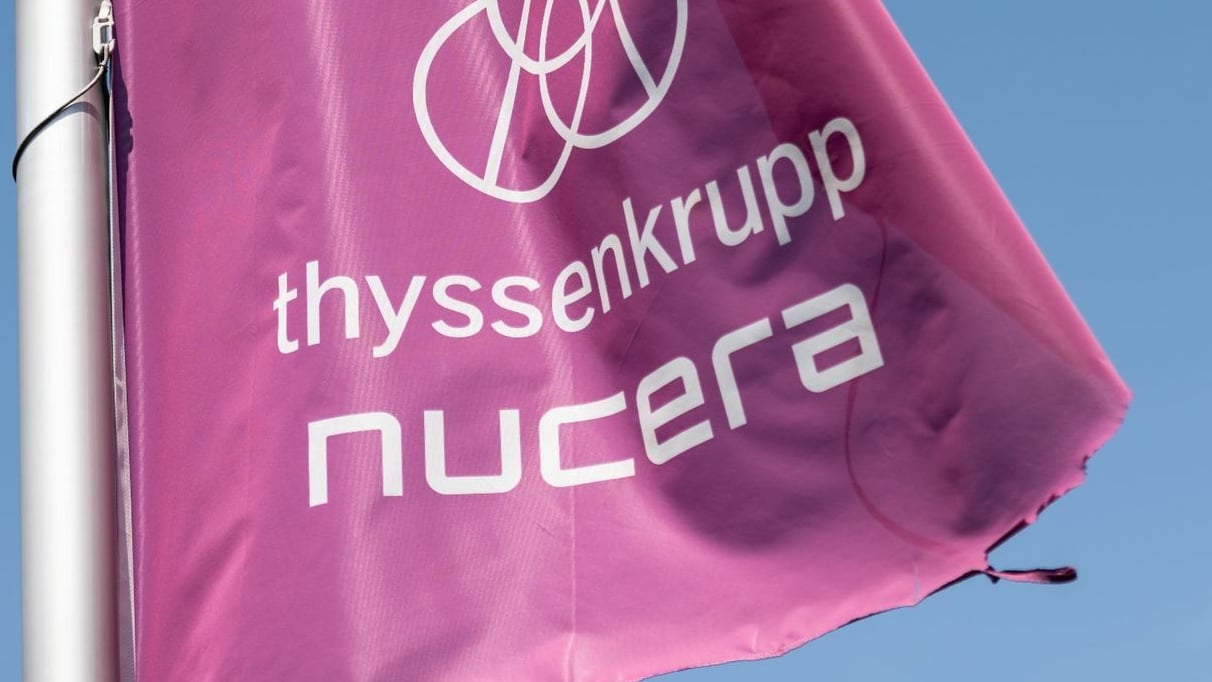 Hydrogen: Thyssenkrupp hydrogen subsidiary Nucera struggles with declining ...