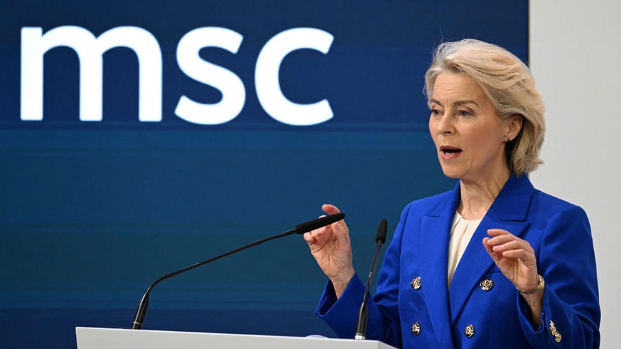 Sicherheitskonferenz: Von der Leyen stellt EU-Beistandsklausel in den Fokus