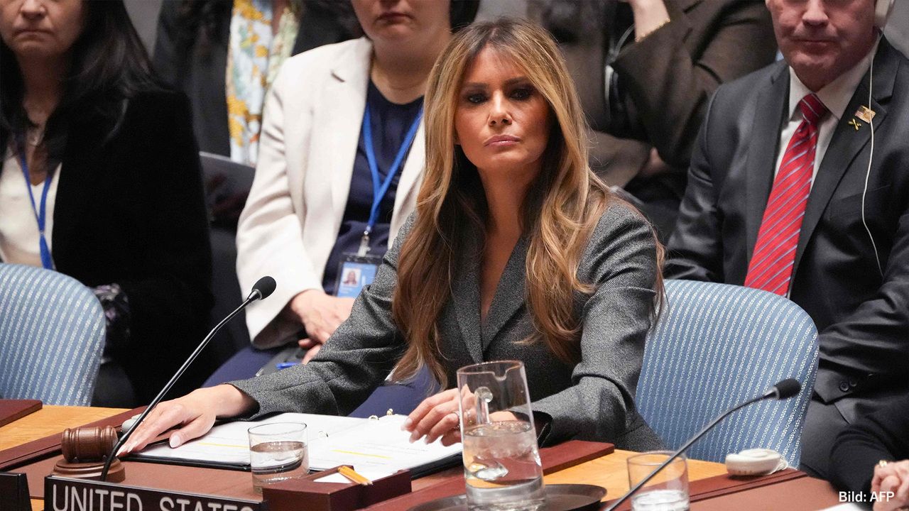 Als erste First Lady: Melania Trump leitet UN-Sicherheitsratssitzung