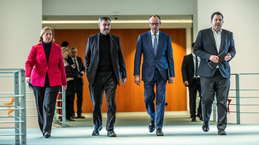 Schwarz-rote Koalition: Union: Entscheidende Sitzung zu Reformen am 30. Juni