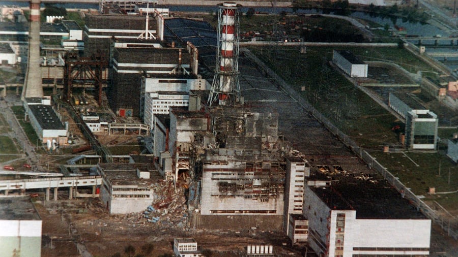 Krieg: Tschernobyl: Anlage für abgebrannte Brennelemente get
