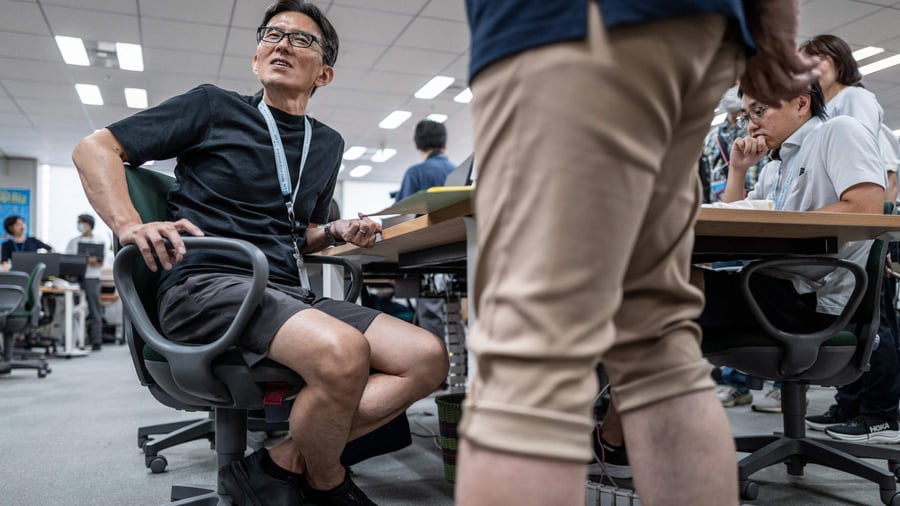 Klimawandel: Tokio sagt der Hitze den Kampf an – mit Shorts ins Büro