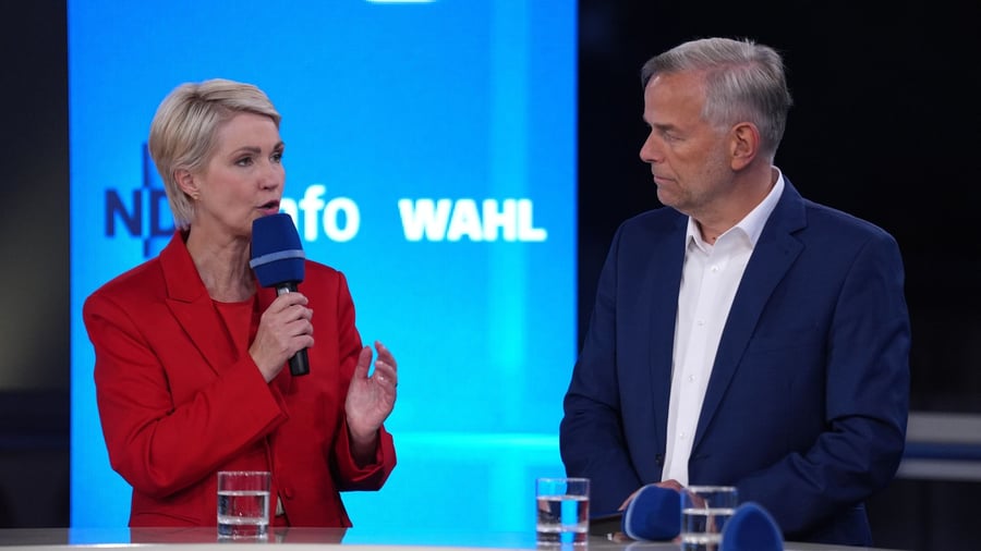 Wahl in Mecklenburg-Vorpommern: Nordost-AfD vor SPD - ARD: CDU fliegt erstmals aus Landtag