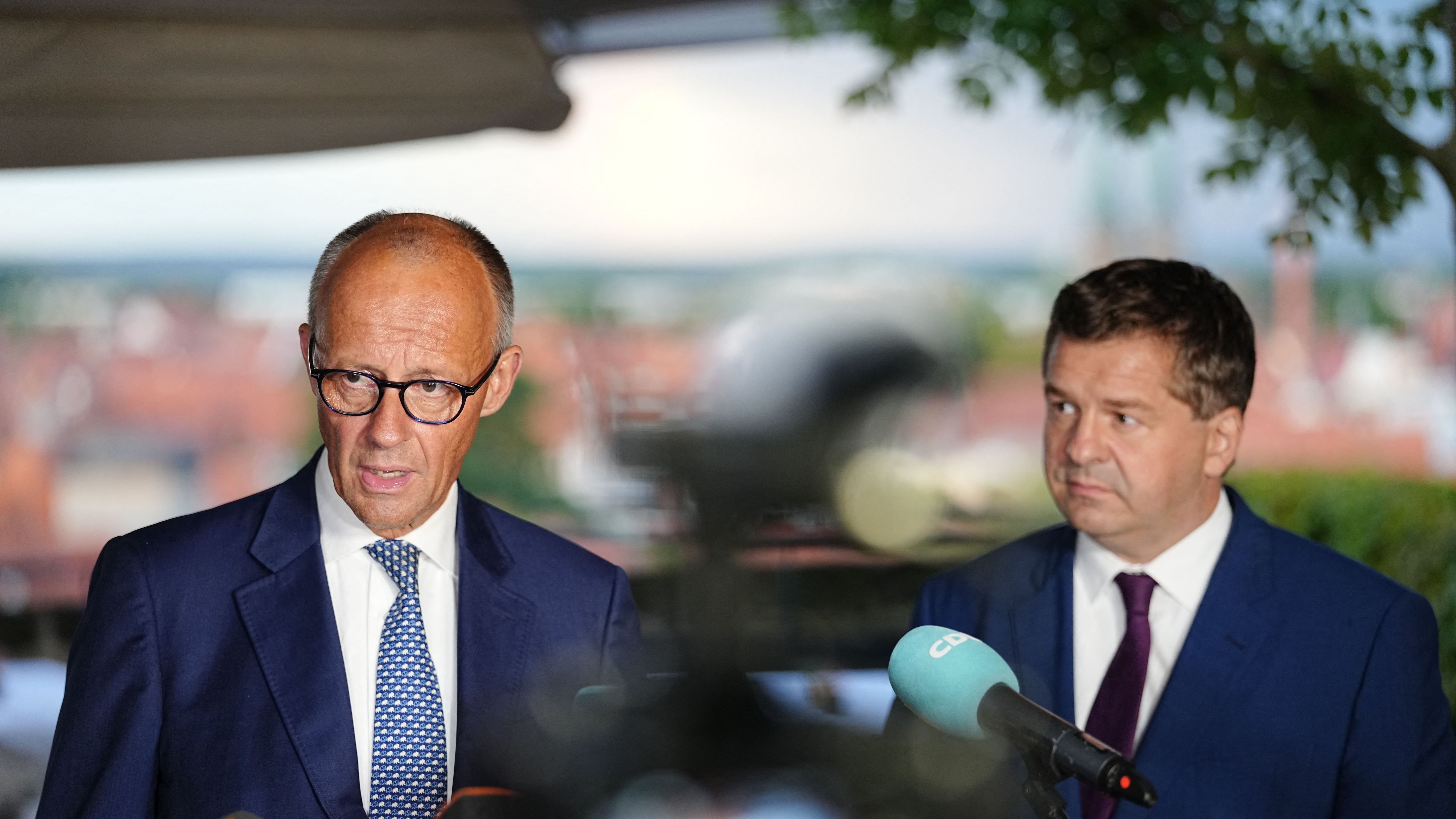 Landtagswahl: Merz warnt in Sachsen-Anhalt vor „Wutbürgern“