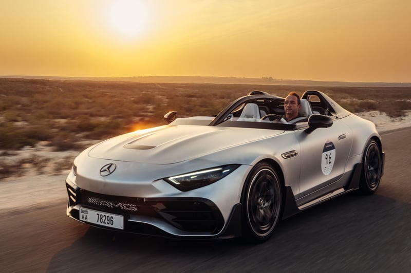 Mercedes-AMG Pure Speed – so fährt sich der Roadster ohne Windschutzscheibe