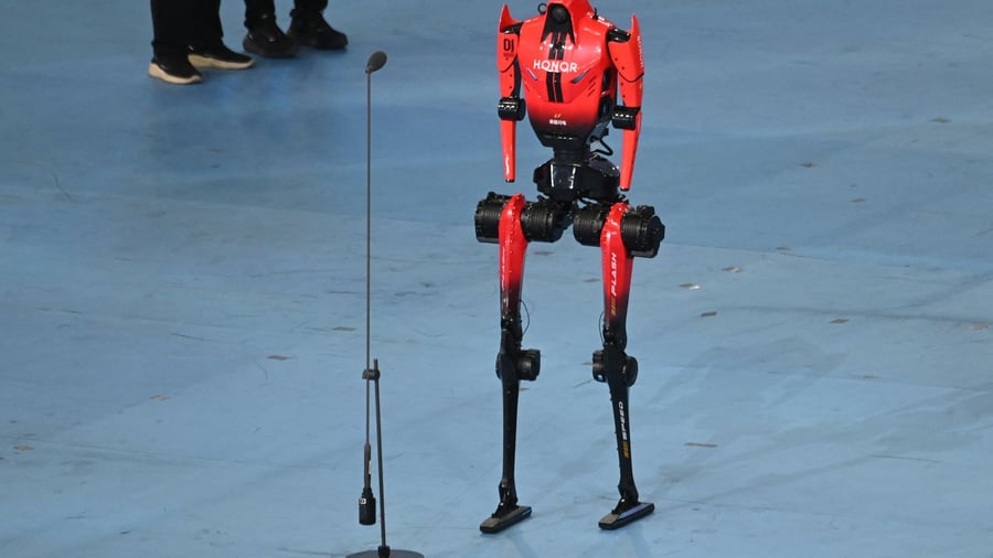 Roboter-Wettkampf: Roboter in China knacken Weltrekorde beim Sprint