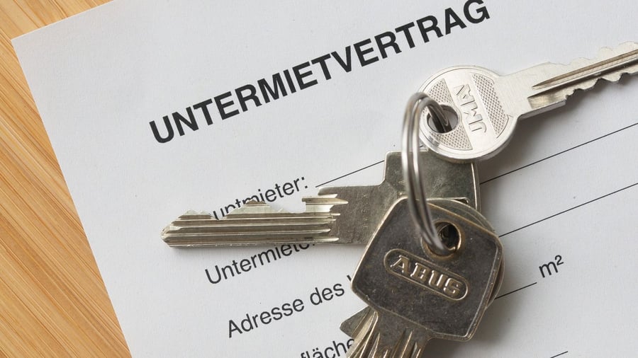 Immobilien: Gewinn bei Untermiete? Dieses Druckmittel haben Vermieter jetzt