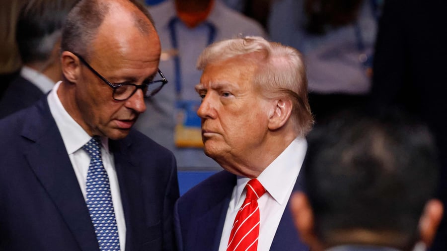 Kommentar: Der Kanzler als Zaungast beim Kriegspräsidenten