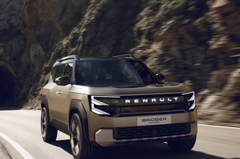 SUV-Concept: Wird aus dem Renault Bridger der kleine Bruder des Duster?