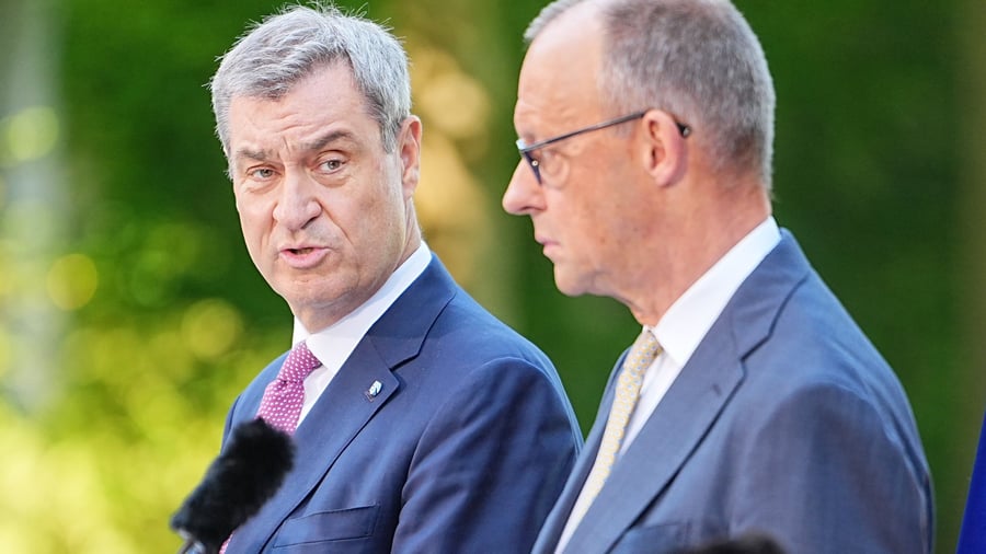 Union: Söder: Friedrich Merz ist Kanzler und bleibt Kanzler