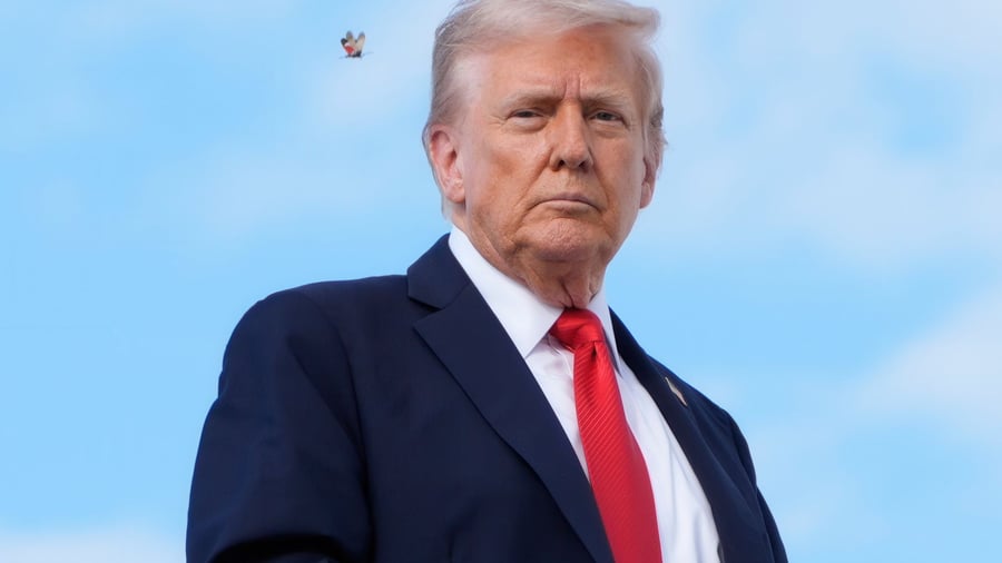 US-Präsident Trump in Israel gelandet