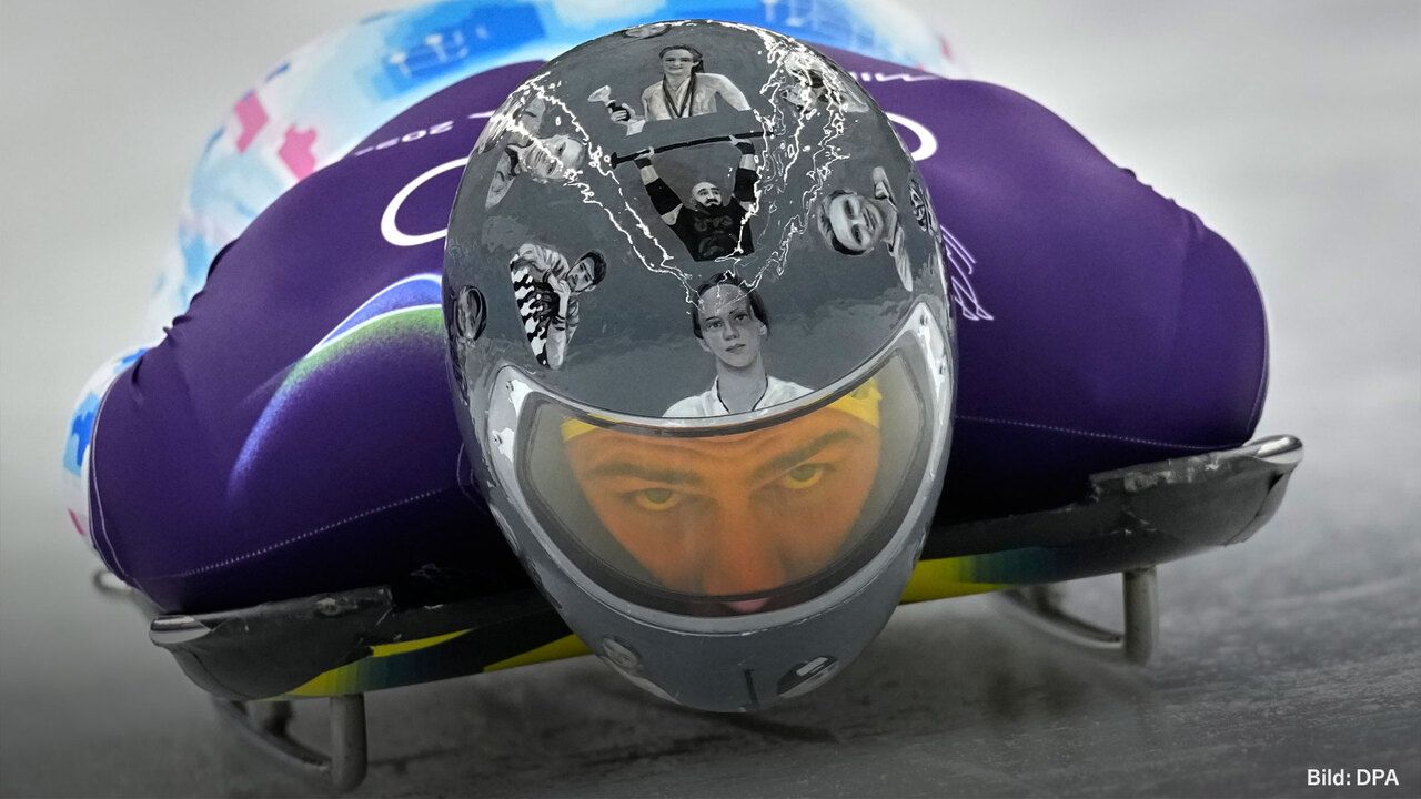 Kontroverse um Helm eines ukrainischen Athleten