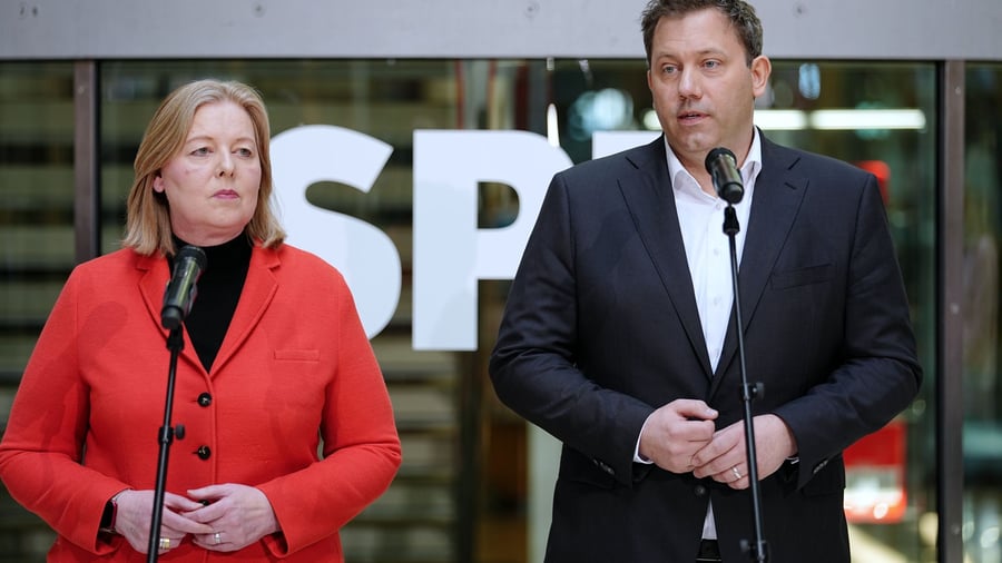 Rumoren in der SPD: Wackeln Bärbel Bas und Lars Klingbeil?