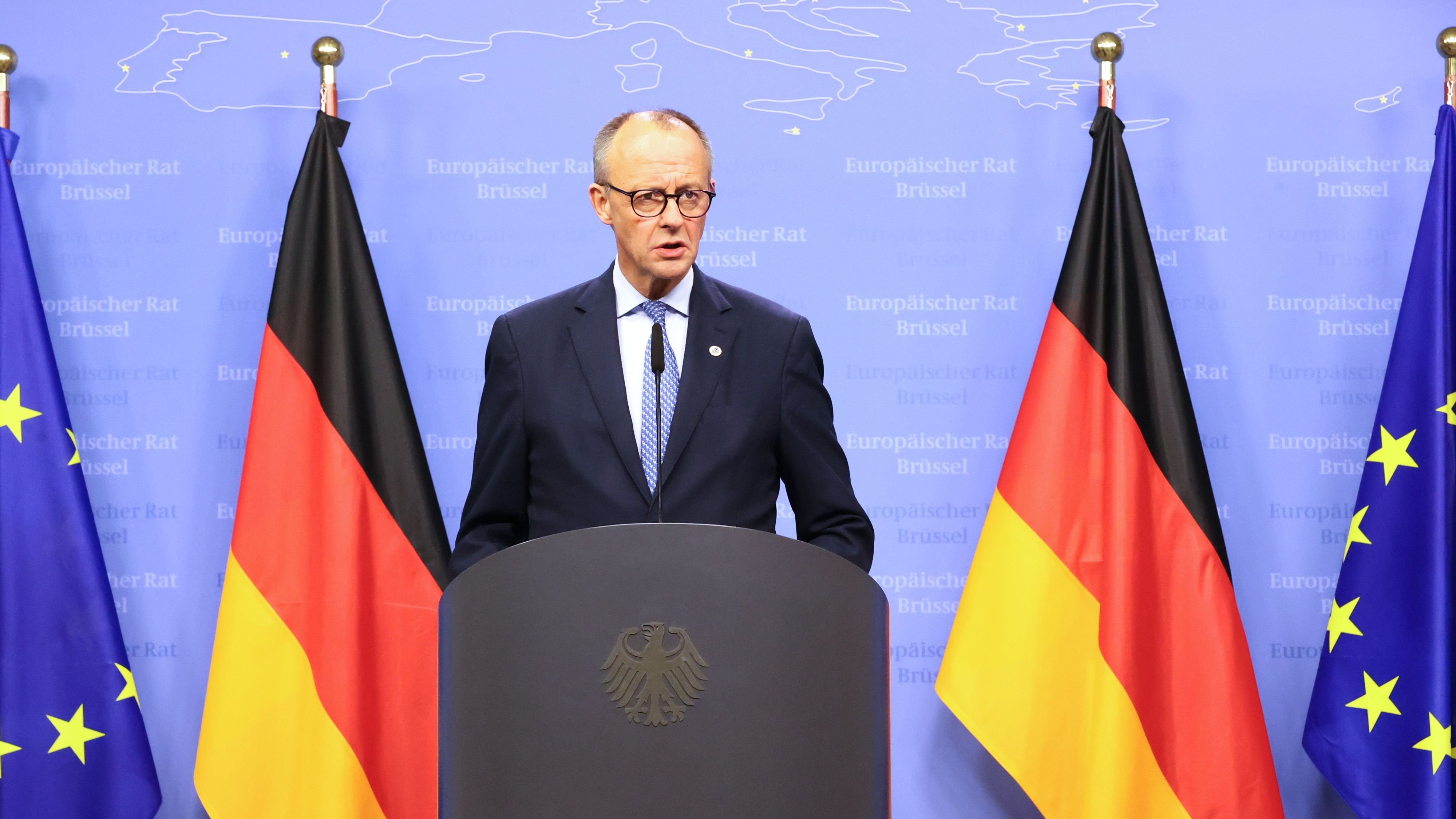 Handel: Merz irritiert bei EU-Gipfel mit Äußerung zu Mercosur-Deal