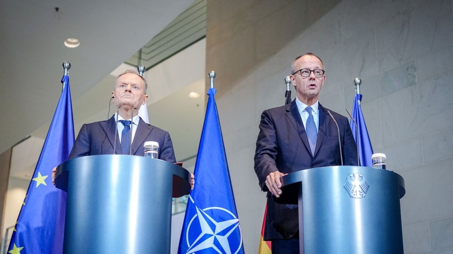 Regierungskonsultationen: Tusk setzt Merz bei Entschädigung unter Druck