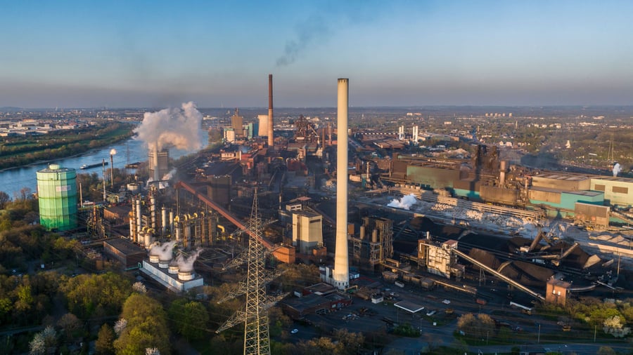 Industrie: Rohstahlproduktion in Deutschland erholt sich leicht