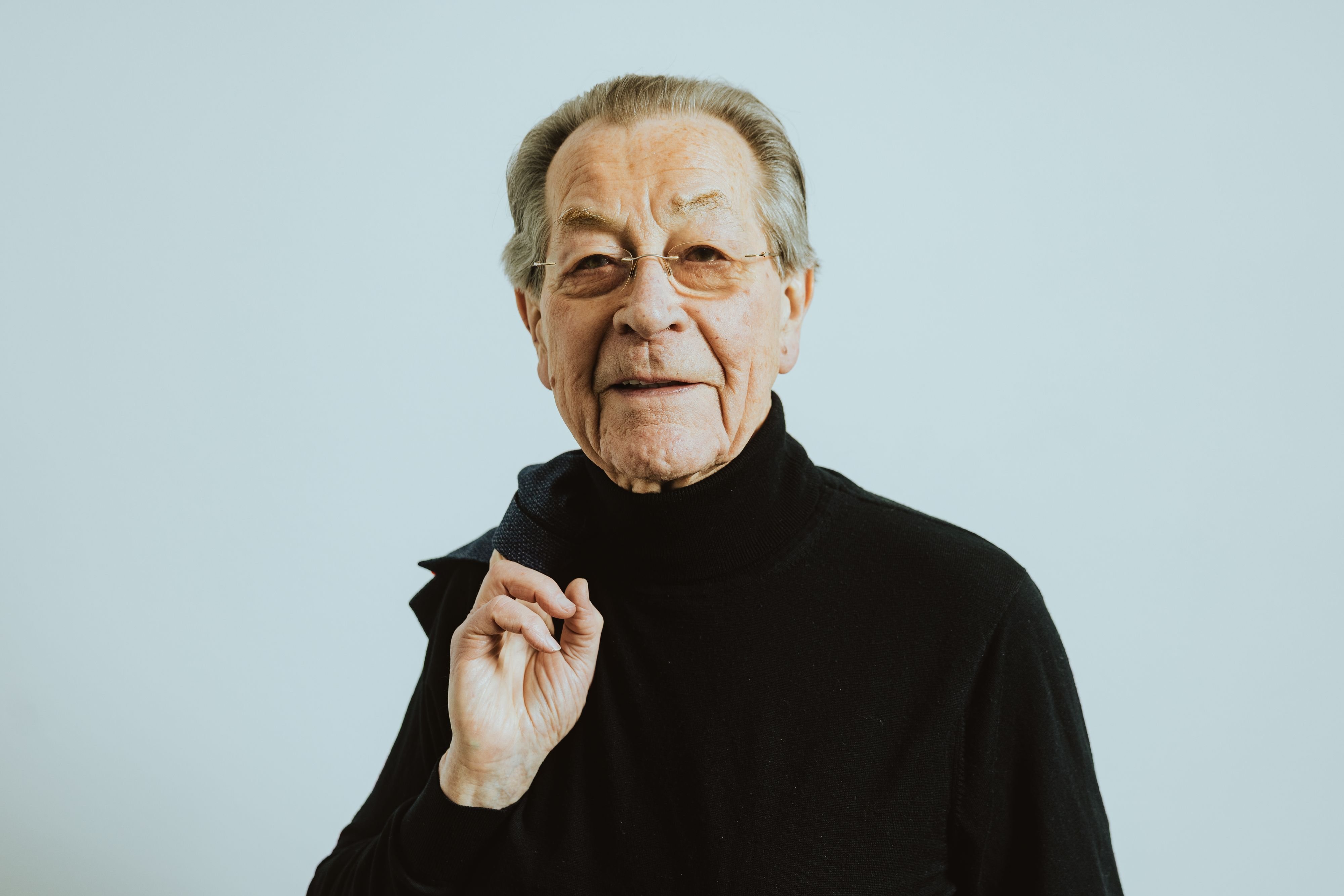 Franz Müntefering bei seinem Auftritt in Berlin 2026