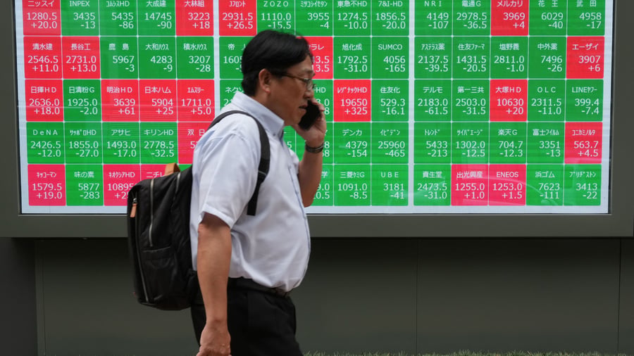 Märkte Asien: Tech-Talfahrt an Wall Street zieht Japans Börsen ins Minus