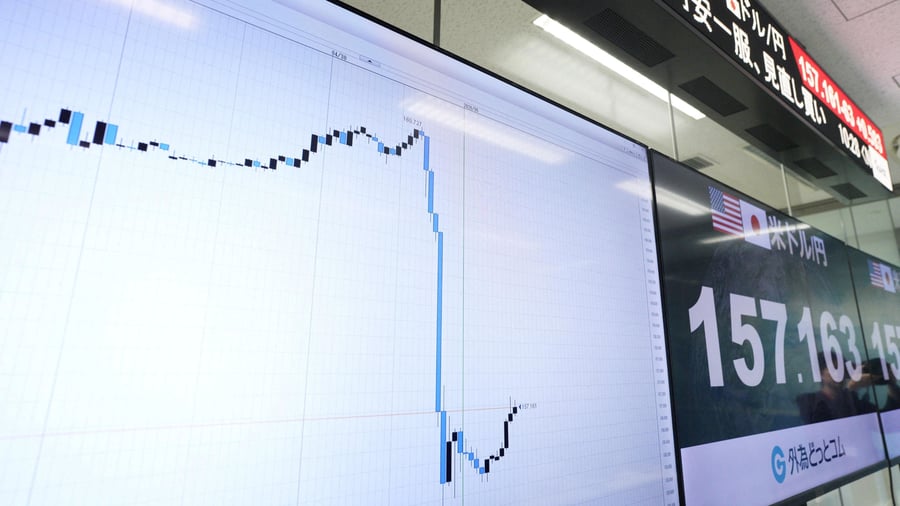 Devisenmarkt: Wider den Kursverfall: Notenbank-Daten deuten auf massive Yen-Intervention Japans hin