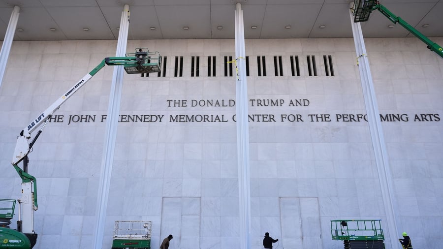 US-Präsident: Trumps Name muss vom Kennedy Center verschwinden
