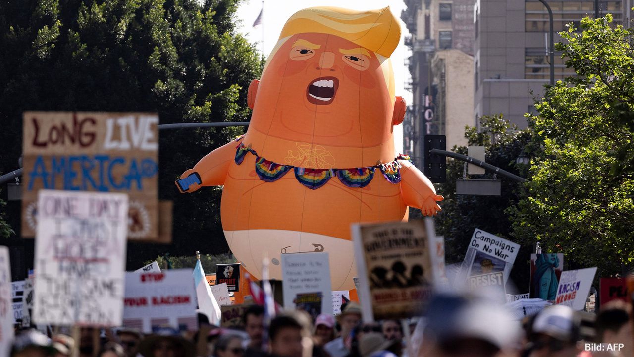 &bdquo;No Kings&ldquo; &ndash; Landesweite Massenproteste gegen Trump