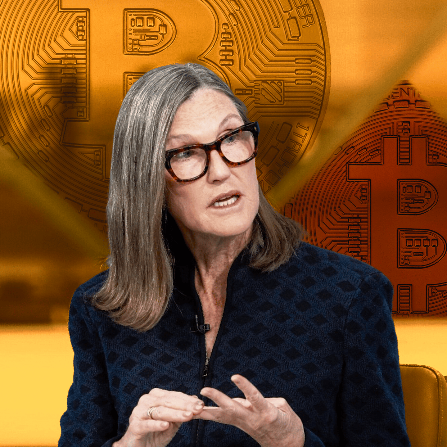 Kryptowährung: Cathie Wood stutzt Bitcoin-Preisprognose zurecht