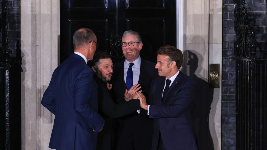 Ukraine-Krieg: Treffen in London: Europäer und Ukraine forde