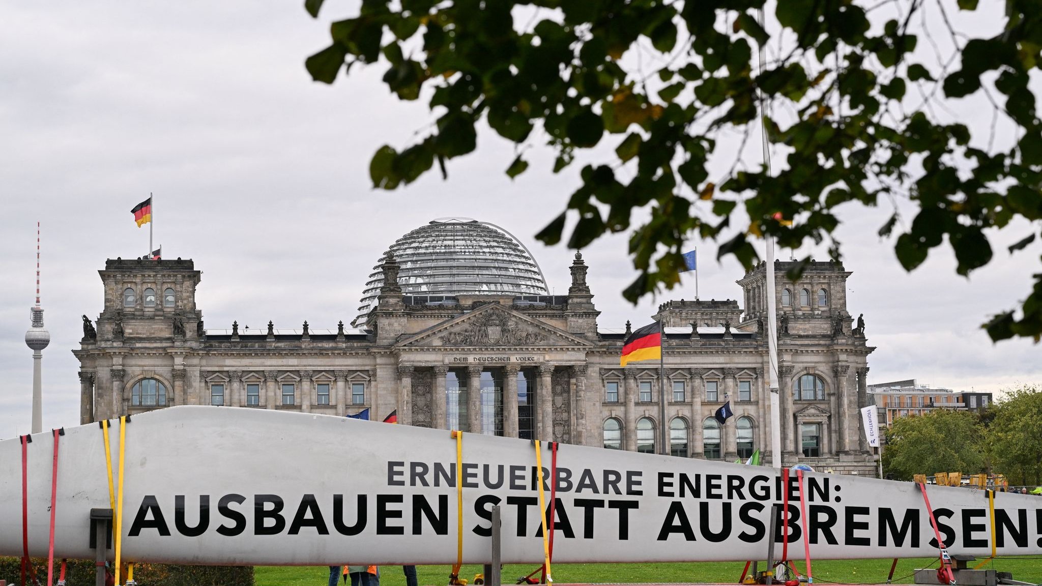 Renewable energy groups protest planned changes to Germany’s energy laws
