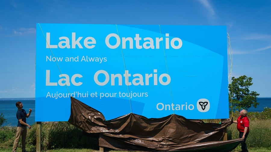 Zollstreit: Kanada versus Trump: Lake Ontario - für jetzt und für immer
