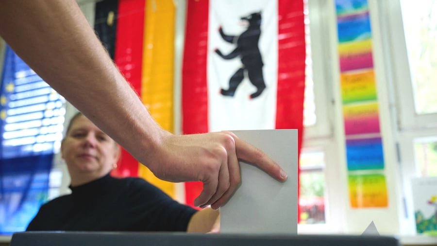 Landtagswahl: Prognosen: Linke bei Berlin-Wahl klar vor CDU