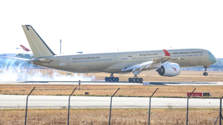 Luftfahrt: Von Melbourne nach Toulouse: Qantas stellt Langstreckenrekord mit 24-Stunden-Flug auf
