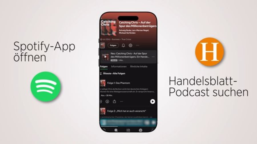 So verbinden Sie ihr Handelsblatt-Abo mit Spotify