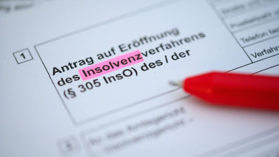Studie: Zahl der großen Insolvenzen steigt auf Rekordniveau