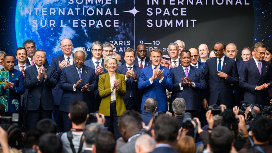 Kommentar: Deutschland ist der heimliche Star auf Macrons Weltraum-Show