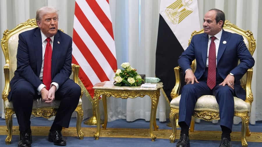 US-Präsident in Ägypten : Trump: Zweite Phase der Gaza-Verhandlungen hat begonnen