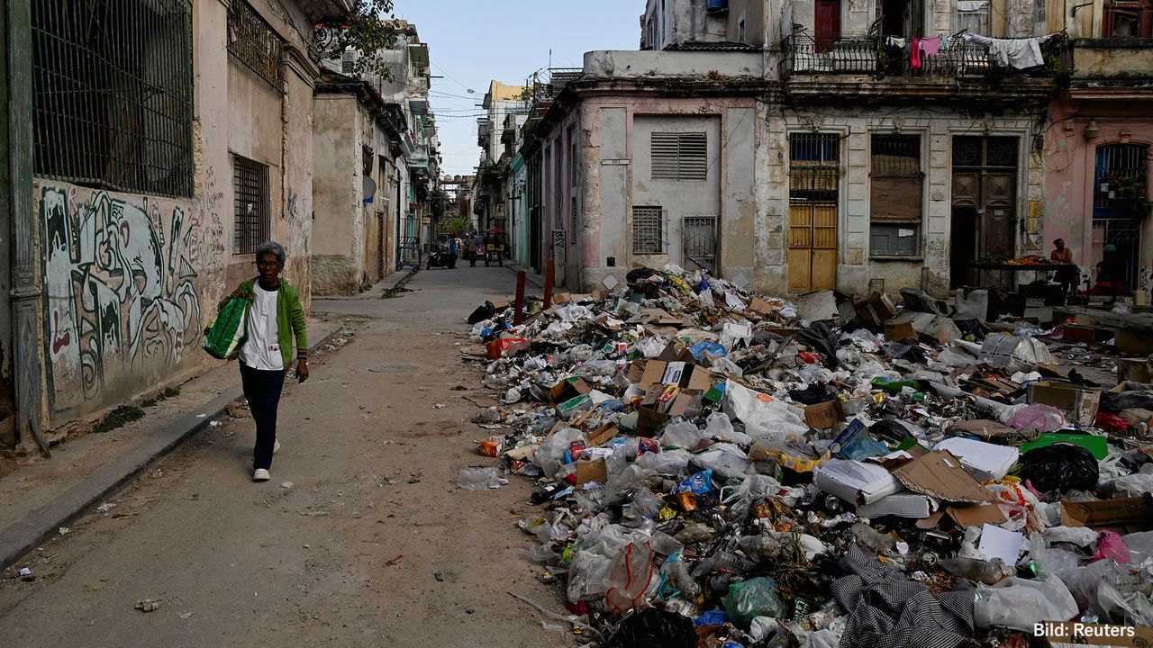 US-Sanktionen legen M&uuml;llabfuhr in Havanna lahm