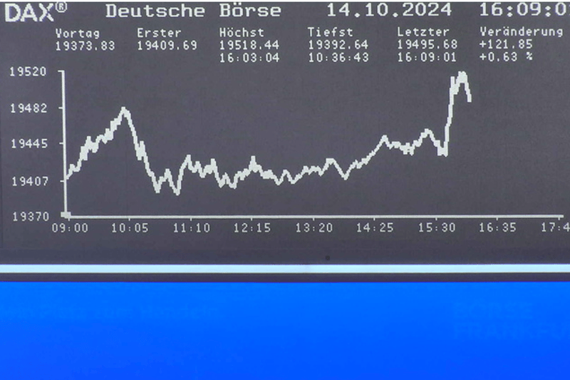 Dax aktuell Dax beendet Handel auf hochstem Schlussstand aller Zeiten
