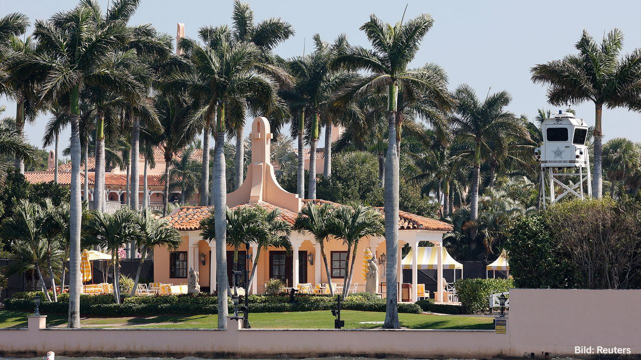 Secret Service erschie&szlig;t Eindringling bei Trumps Anwesen Mar-a-Lago