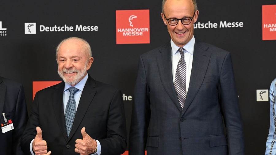 Beziehungen zu Brasilien: Merz empfängt Lula - und würdigt Mercosur-Abkommen