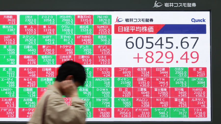 Geldanlage: Die erstaunliche Rally des Nikkei – Erste Analysten erhöhen nach Sprung über 60.000 Punkte Prognosen drastisch