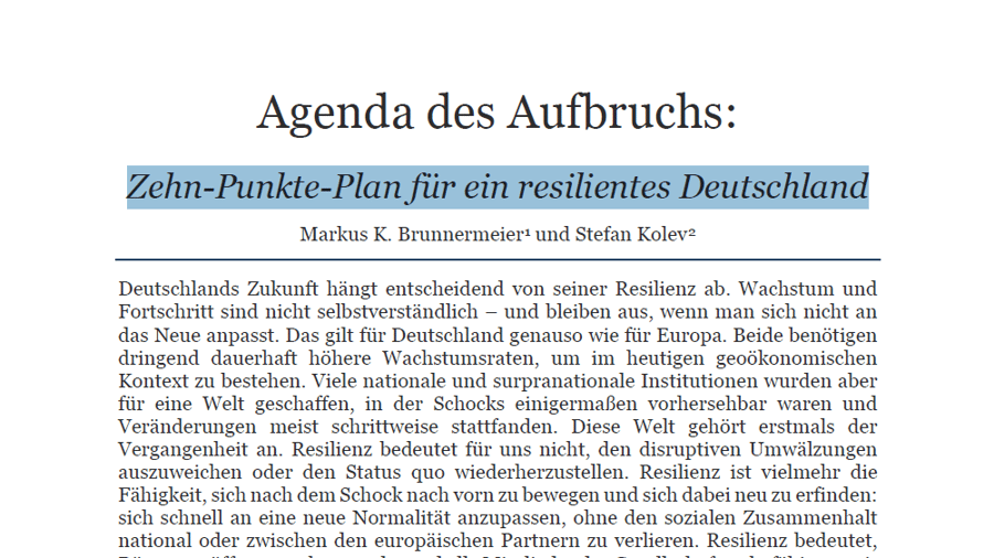 PDF: „Agenda des Aufbruchs“