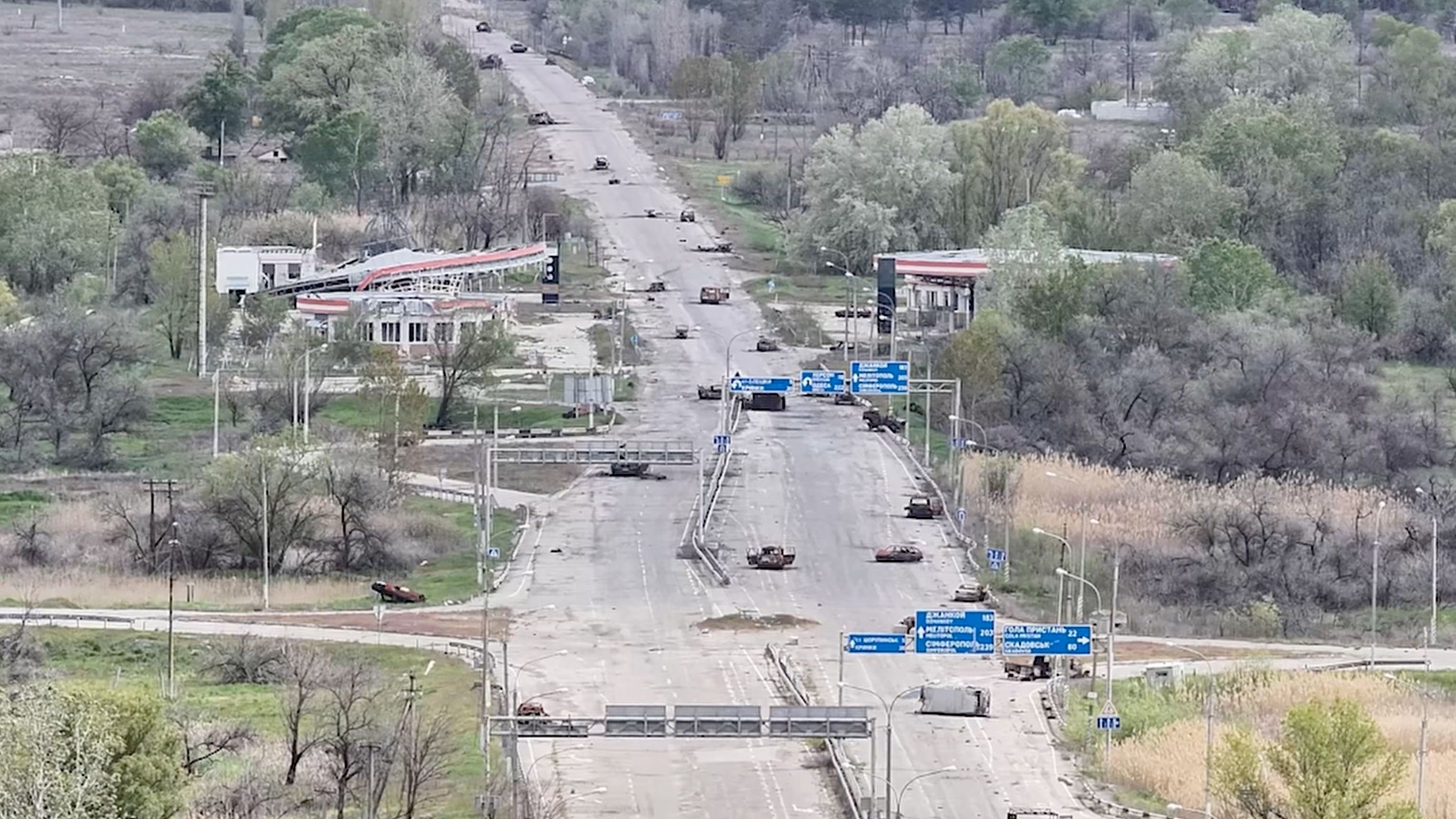 Ukraine: Feuerpause in russisch besetzter Stadt Oleschky hat begonnen