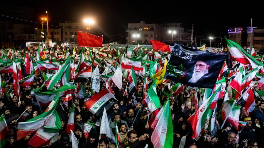 Imagen del conflicto en Irán