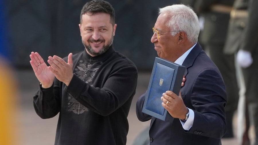 35 Jahre Unabhängigkeit: Kiew feiert Unabhängigkeit: Milliarden für Kampf gegen Putin