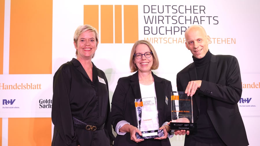 Bücher: „Dreihundert Männer“ gewinnt den Deutschen Wirtschaftsbuchpreis